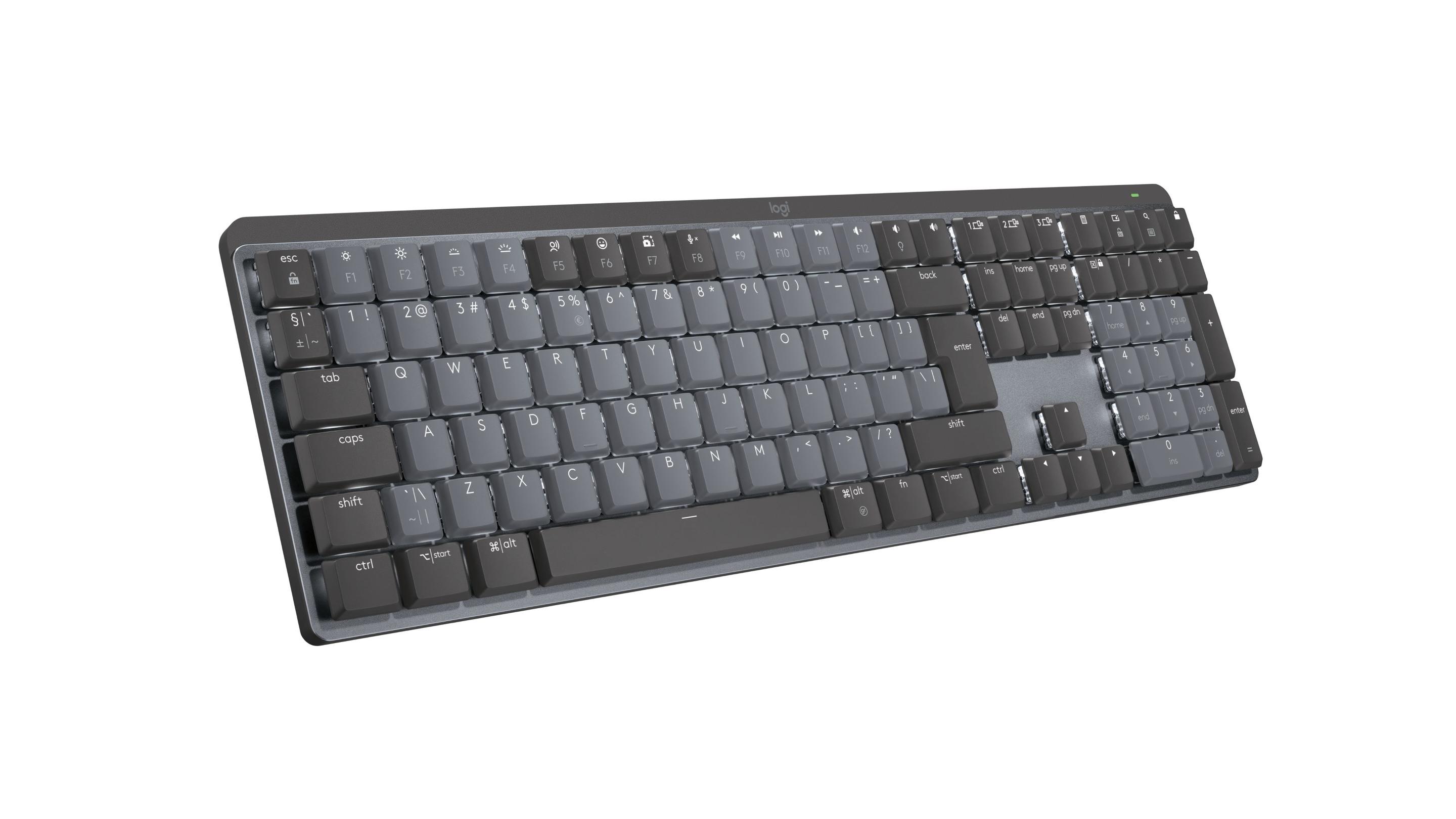 Teclado LOGITECH MX Mechanical (Estados Unidos - Mecânico - Tamanho completo - Grafite) — miniatura 7