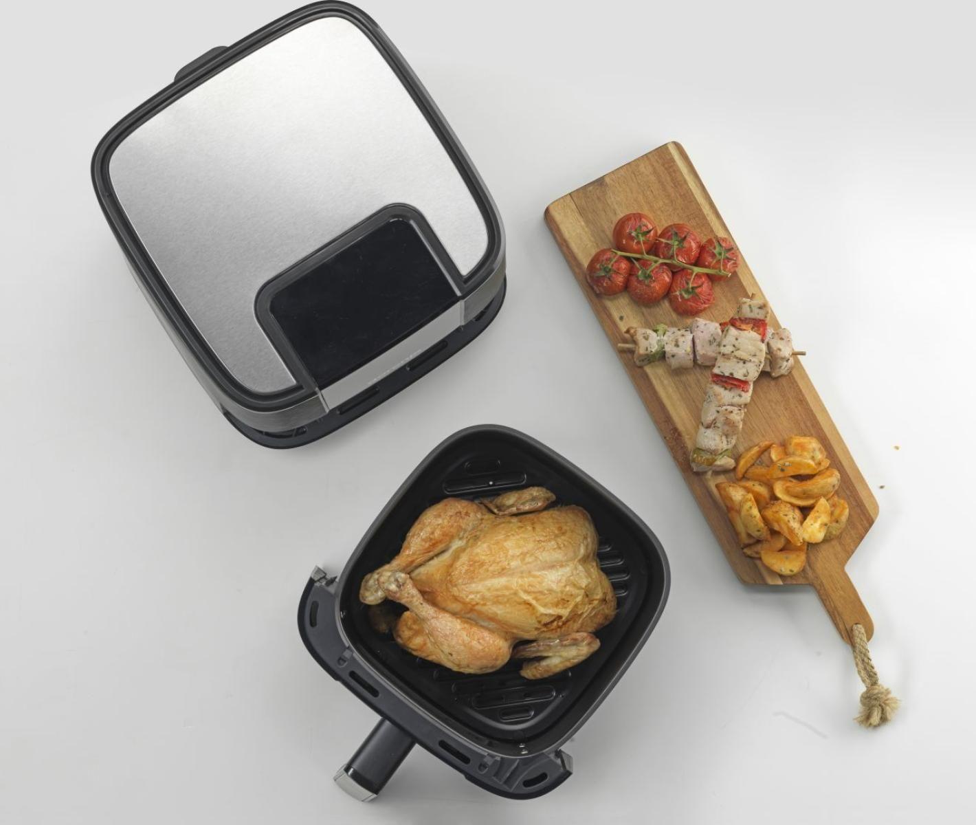 Fritadeira a Ar Quente Independente GORENJE AF1350DWB (1350 W - 200 °C - 80 °C - Preto), miniatura 8