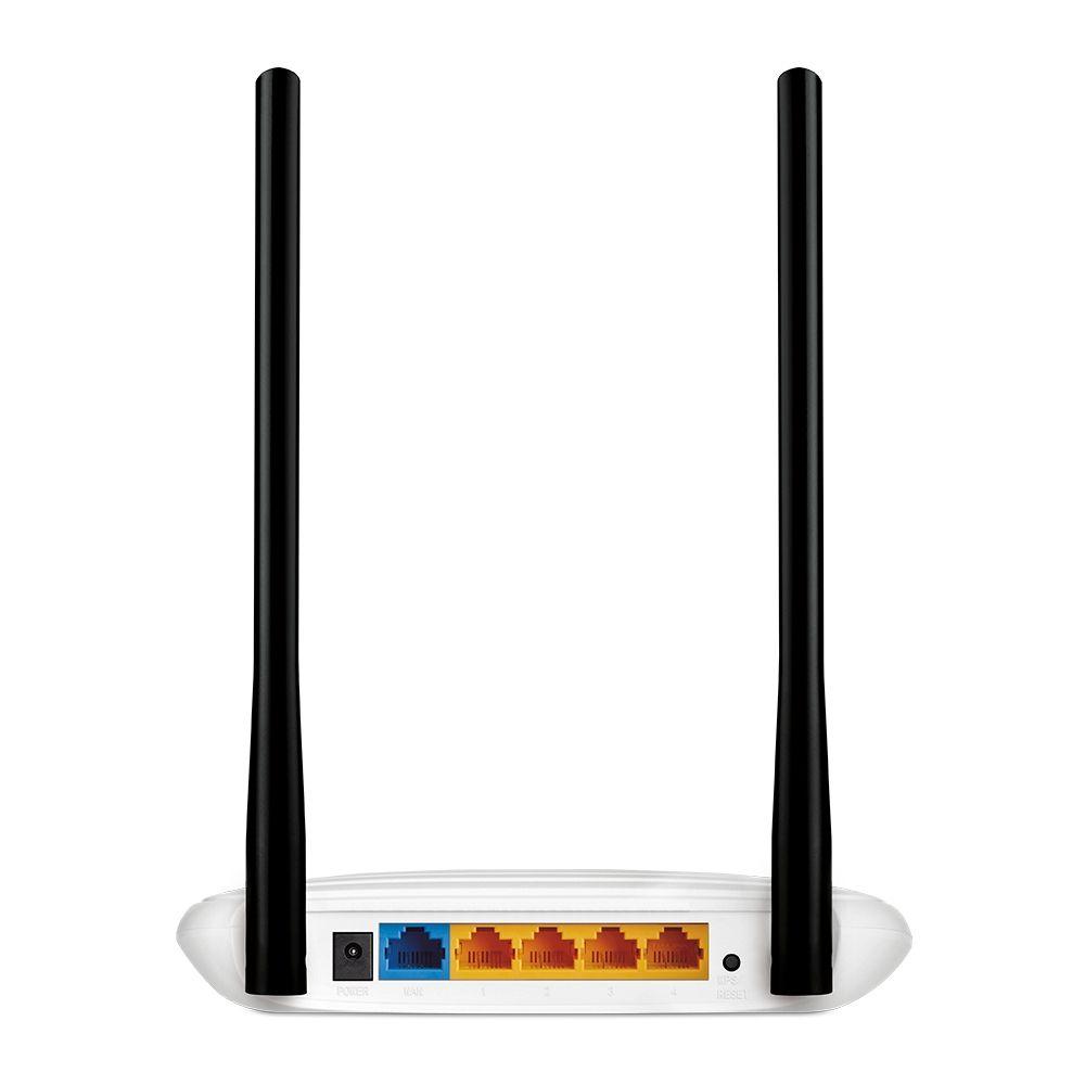 Router TP-LINK TL-WR841N (Wi-Fi 4 - 300 Mbit/s - Banda única - Branco) — miniatura 2