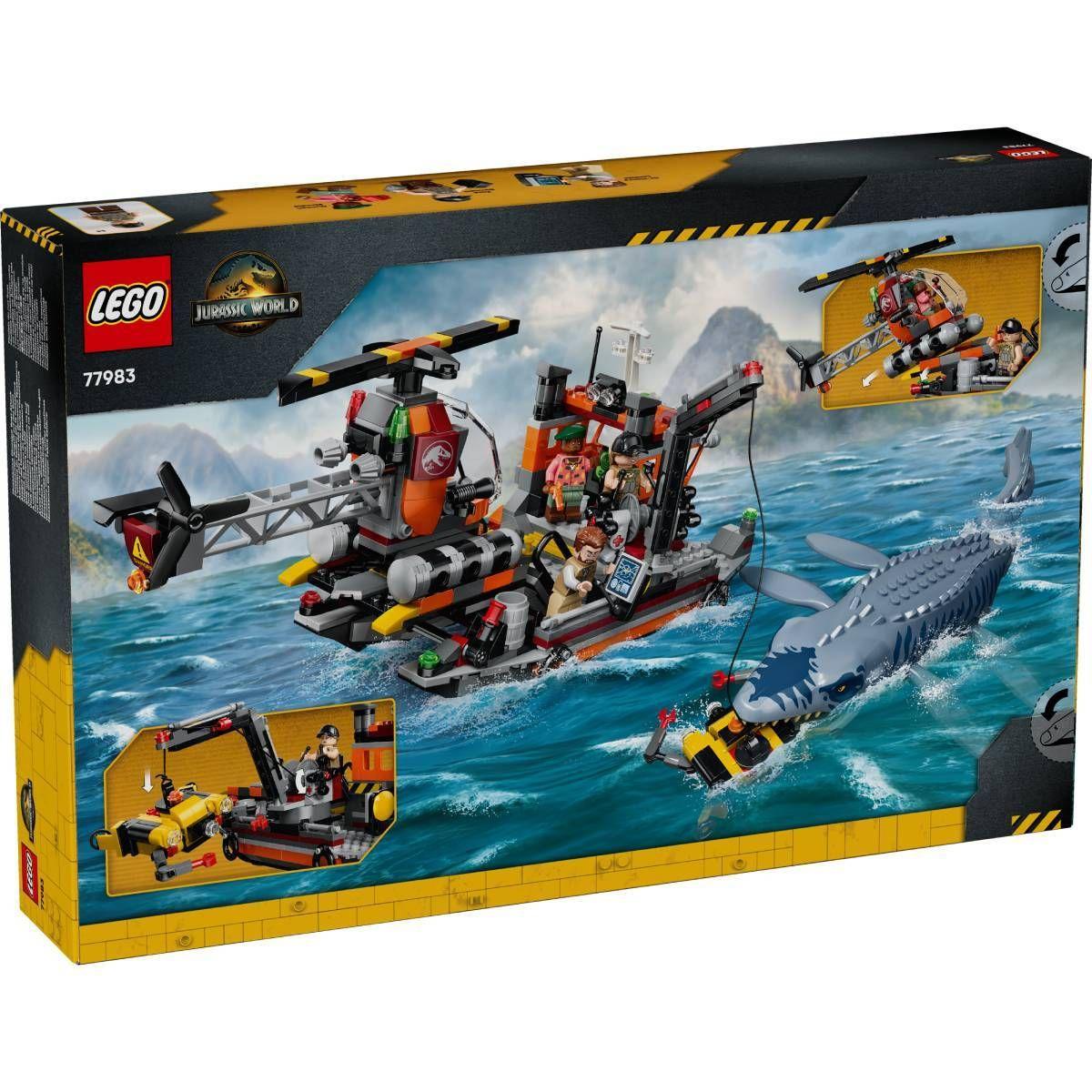 LEGO 77983 Jurassic World Ataque ao Barco do Mosassauro (7+ anos - 703 peças) — miniatura 4