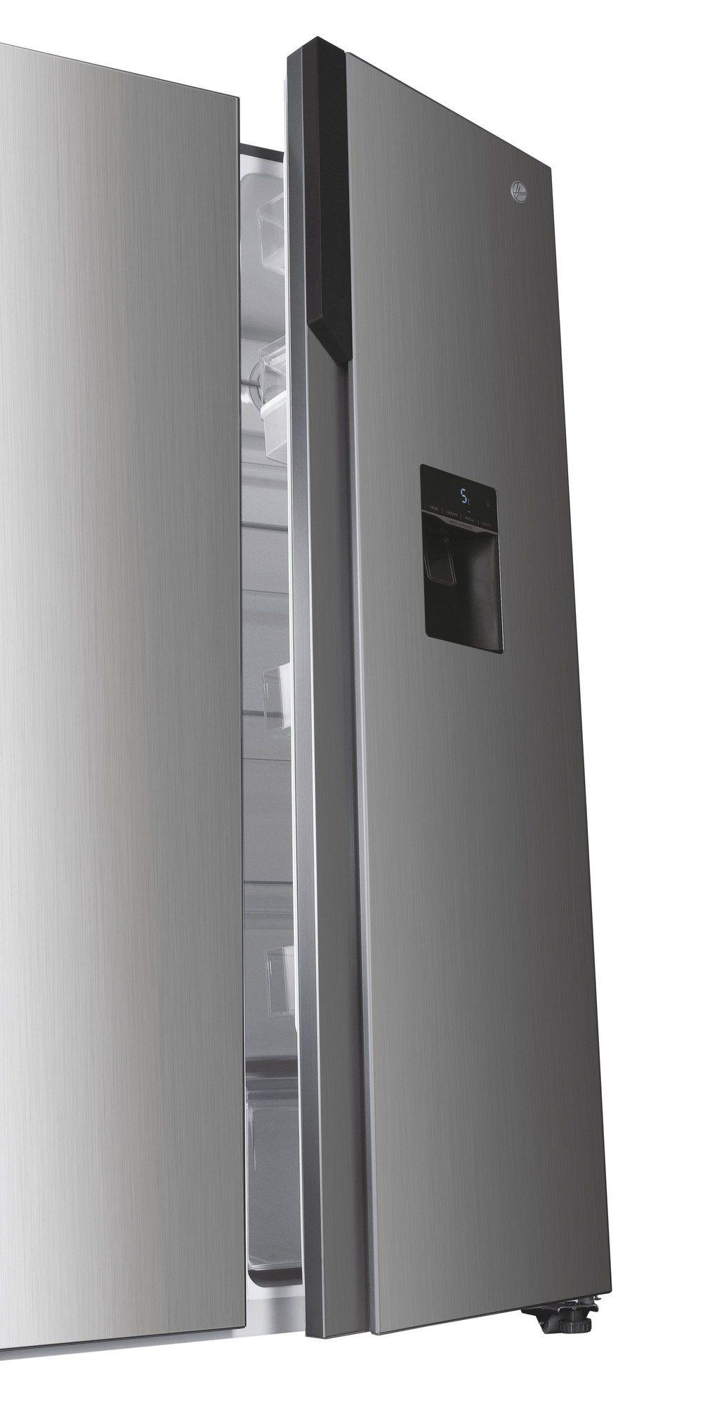 Frigorífico Americano Independente HOOVER HHSBSO6174XWD (532 L - 177x90x66 cm - 177 cm - Inox), miniatura 4