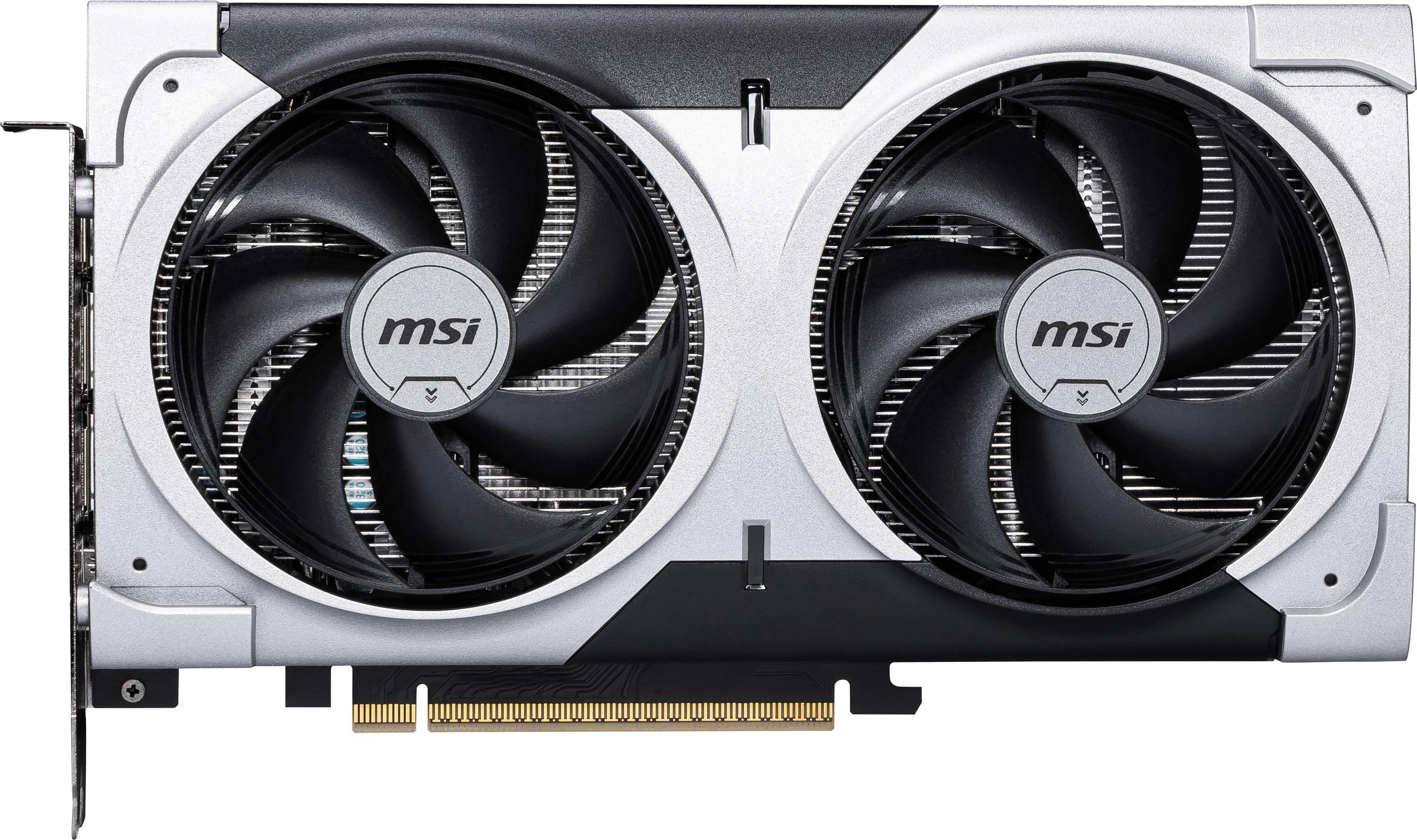 Placa Gráfica MSI GeForce RTX 5060 Ti VENTUS 2X OC PLUS (GeForce RTX 5060 Ti - 28 Gbps - 8 GB - Prateado) — miniatura 2