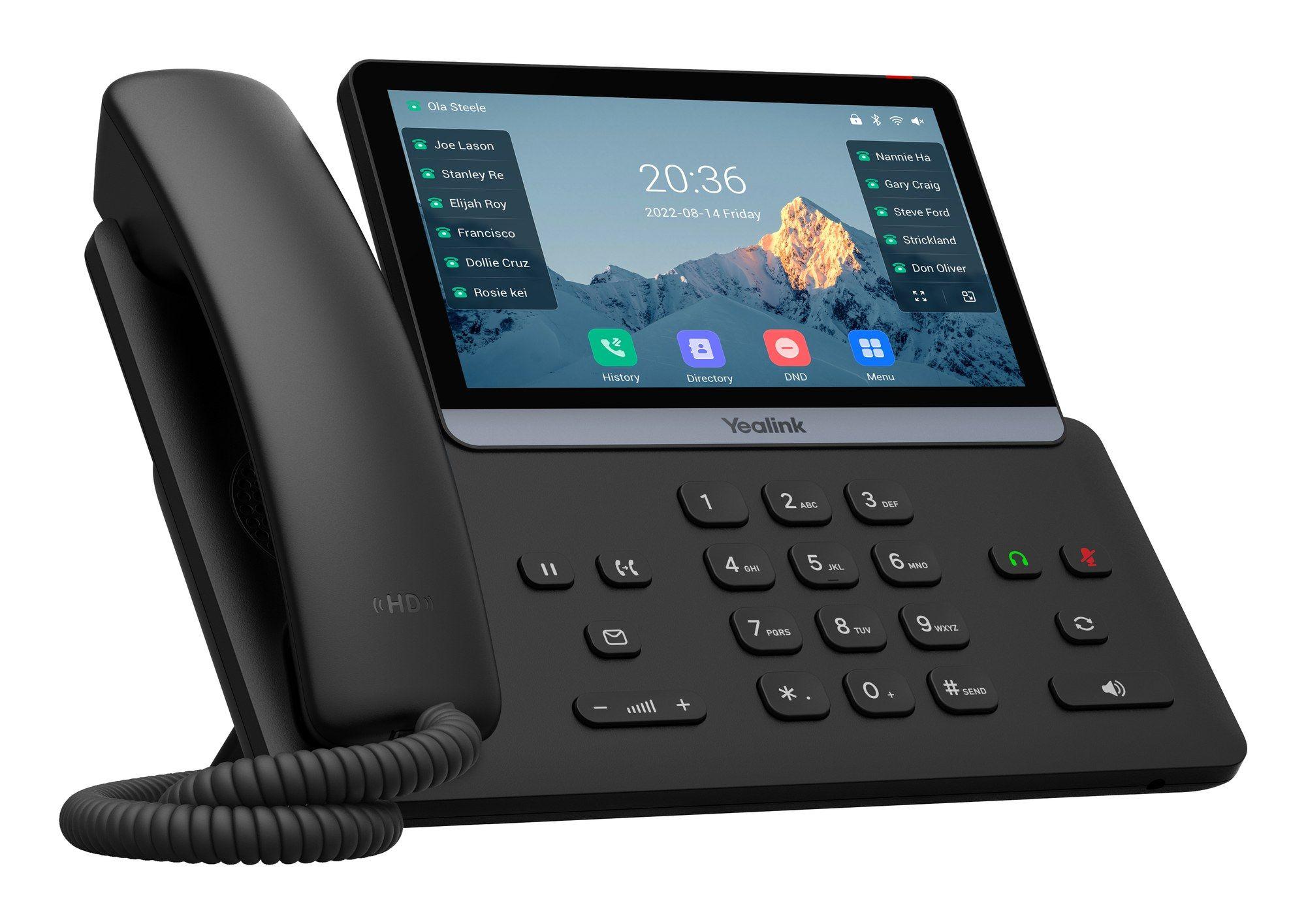 Telefone IP YEALINK T77U (7" - Preto) — miniatura 2