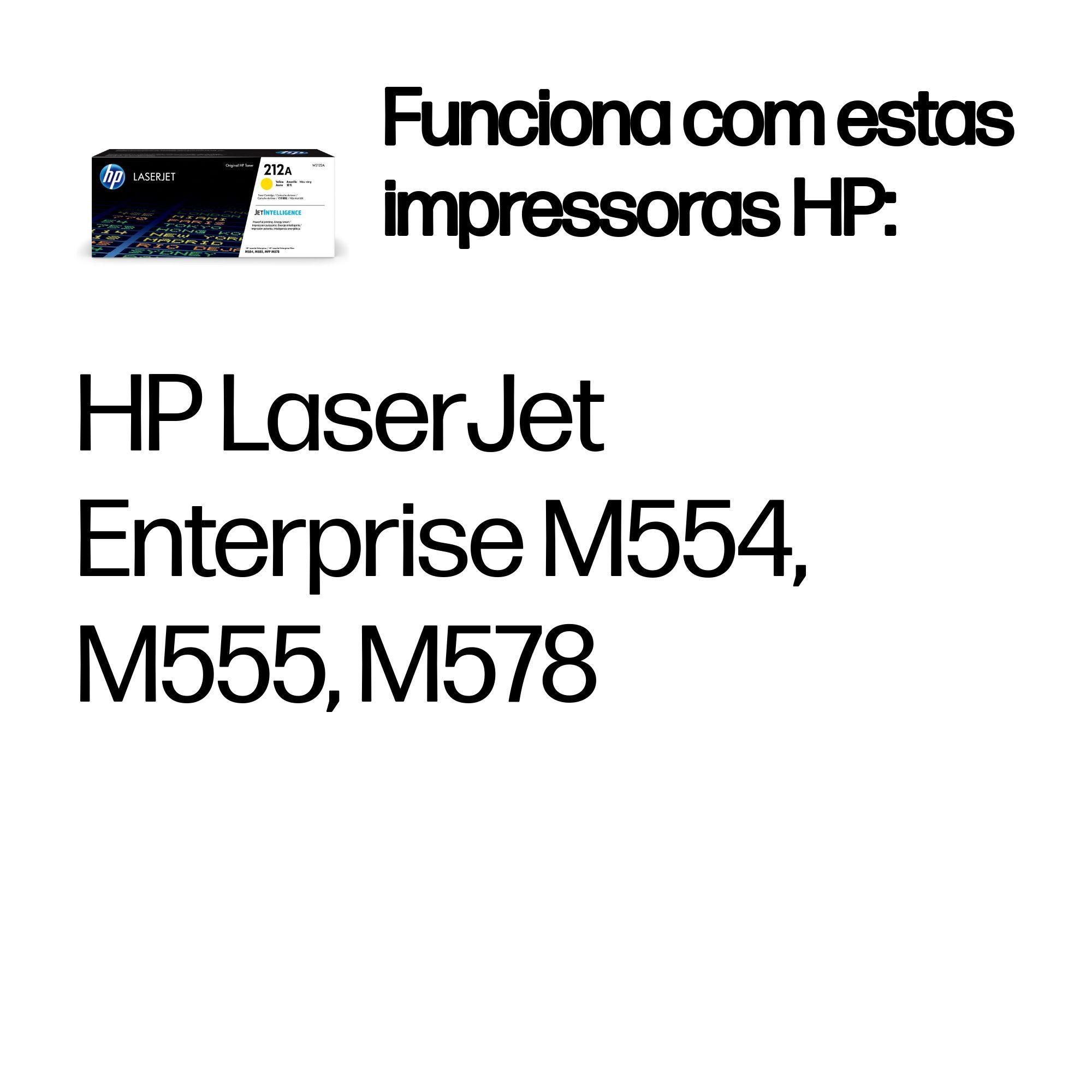 Toner HP 212A W2122A (0 páginas - Amarelo) — miniatura 2