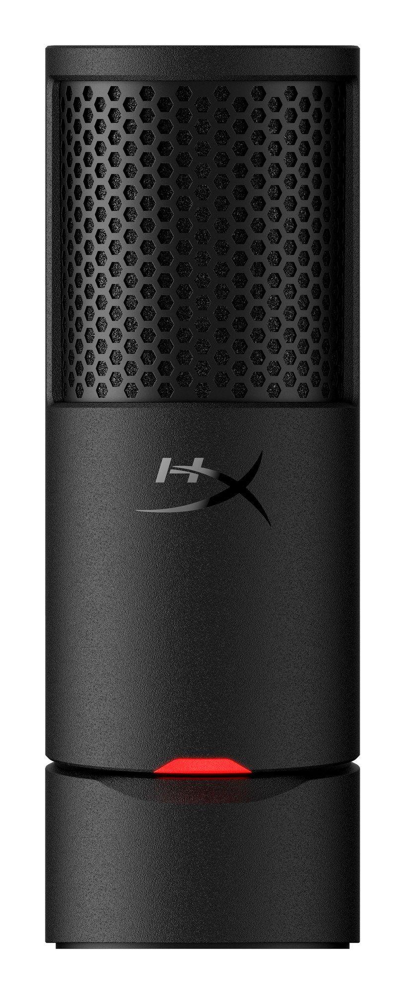 Microfone Gaming HYPERX SoloCast 2 (Com fios - USB - 96 kHz - Preto)