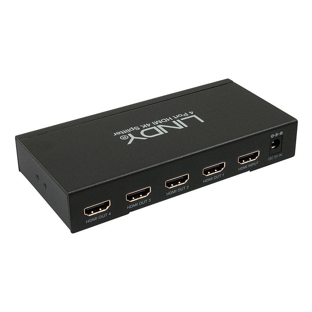Splitter HDMI LINDY 38159 (HDMI 1.4/2.0 - 30 Hz - Preto) — miniatura 2