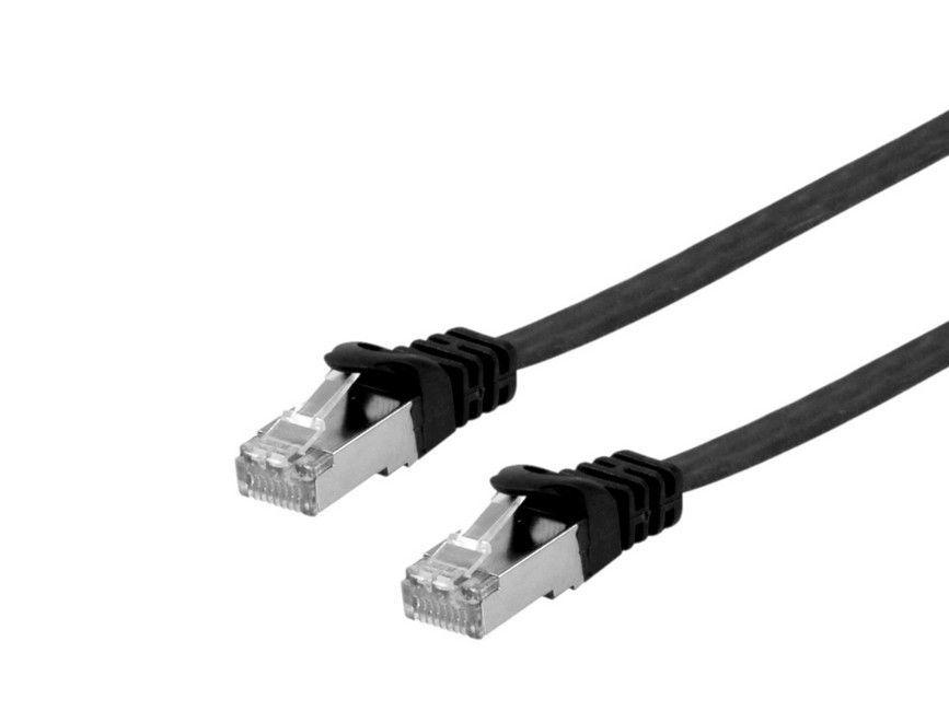 Cabo de Rede EQUIP 607691 (2 m - Cat6A - RJ-45 - Preto)