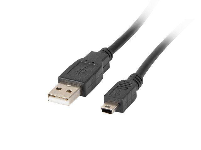 Cabo USB LANBERG CA-USBK-11CC-0018-BK (1,8 m - Preto)