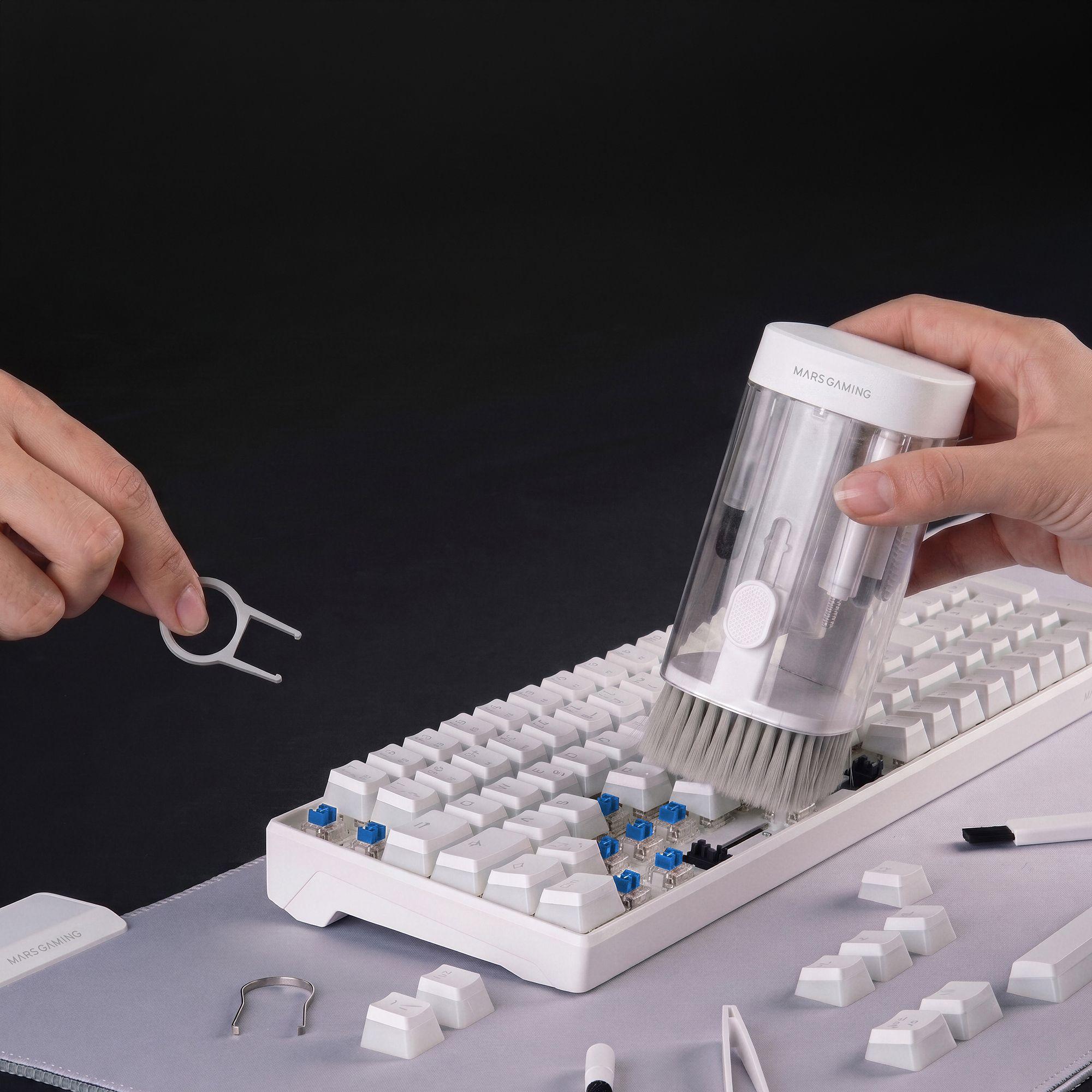 Kit de Limpeza de Equipamento MARS GAMING MAKITW (Branco), miniatura 4