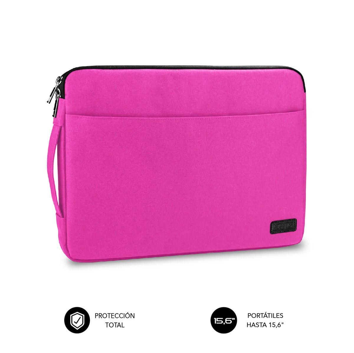 Bolsa para Portátil SUBBLIM Urban Laptop Sleeve (Poliéster - Altura 30 cm - Rosa)