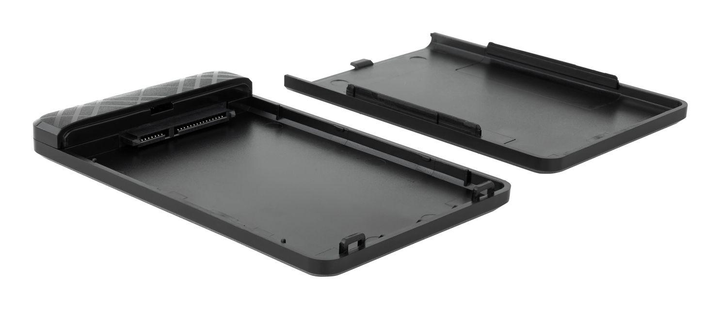 Caixa Externa HDD/SSD TOOQ TQE-2500B (2.5" - Preto) — miniatura 2