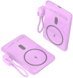 Powerbank LEOTEC LEPOWW20W5P (Universal - USB Tipo C - Roxo)