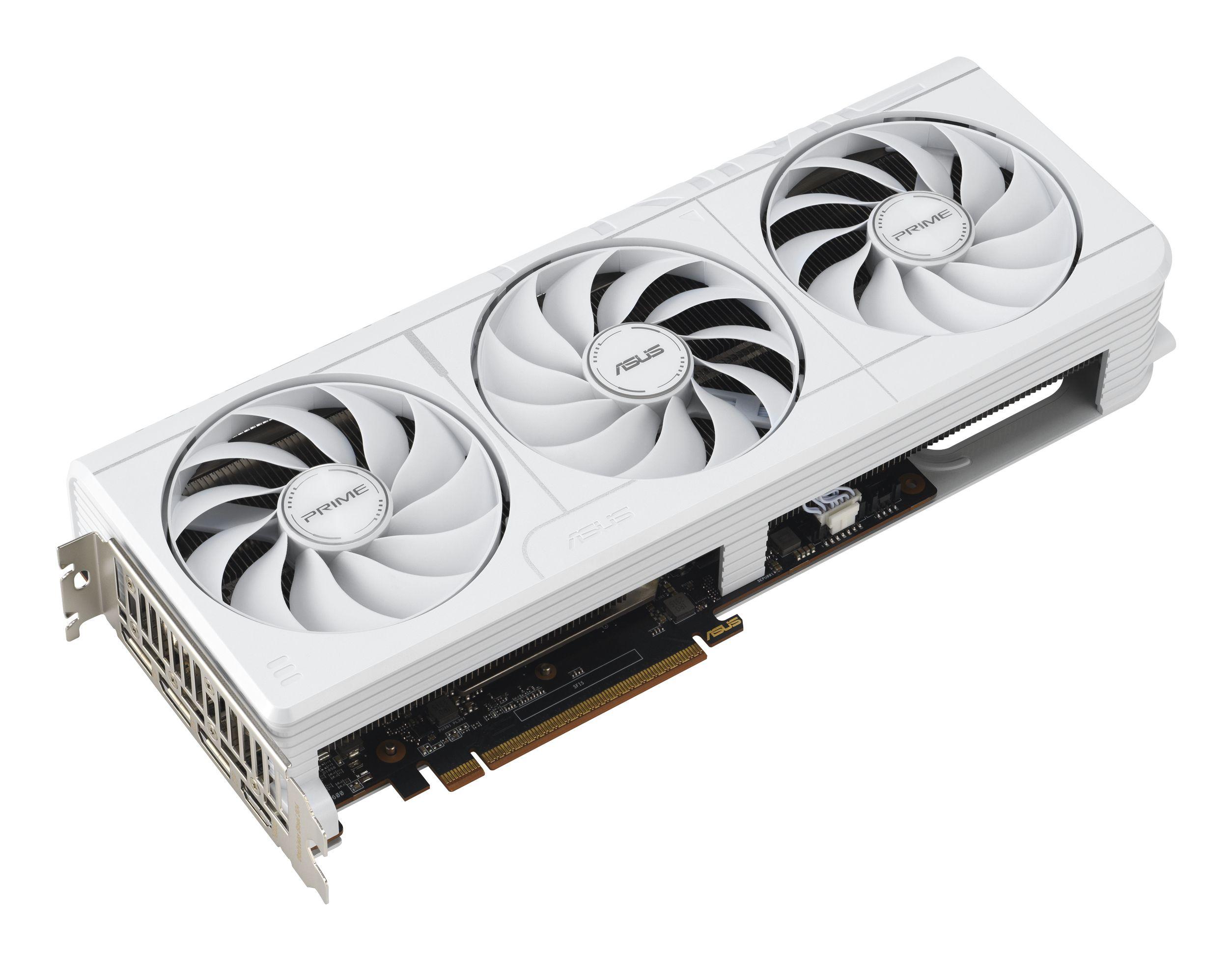 Placa Gráfica ASUS PRIME RX9070XT-O16G-WHITE (Radeon RX 9070 XT - 20 Gbit/s - 16 GB - Branco), miniatura 4