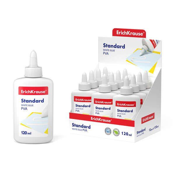 Cola Branca PVA ERICHKRAUSE Standard 120 ml (Branco)