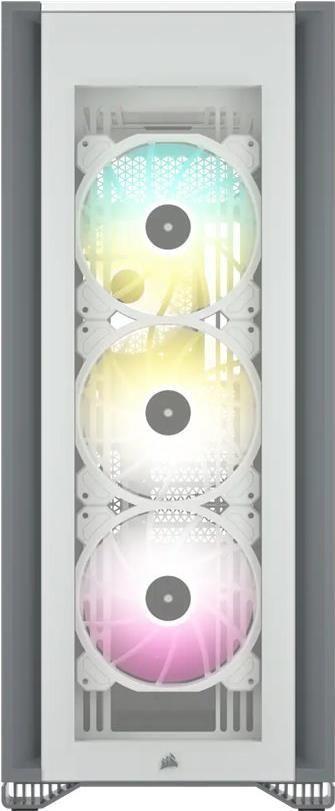 Caixa PC CORSAIR iCUE 7000X RGB (Full Tower - Ventoinhas da caixa - 19 cm - Branco)