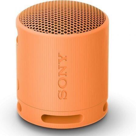 Coluna Portátil SONY SRS-XB100 (2,5 W - Sem fios - Laranja)