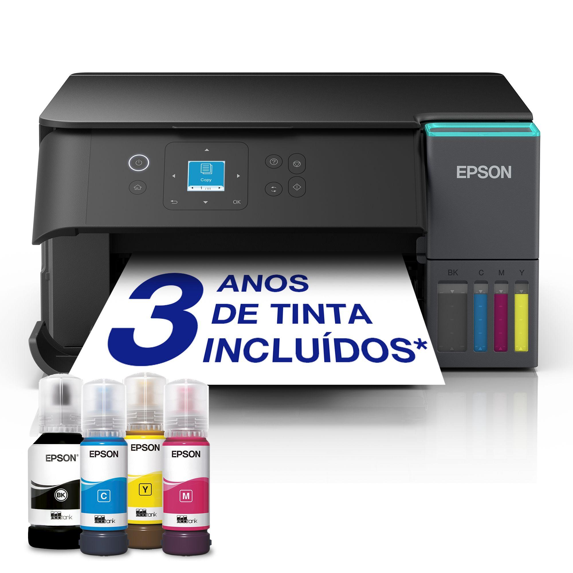Impressora Multifunções EPSON EcoTank ET-2955 (A4 - Wi-Fi - USB 2.0 - Preto)