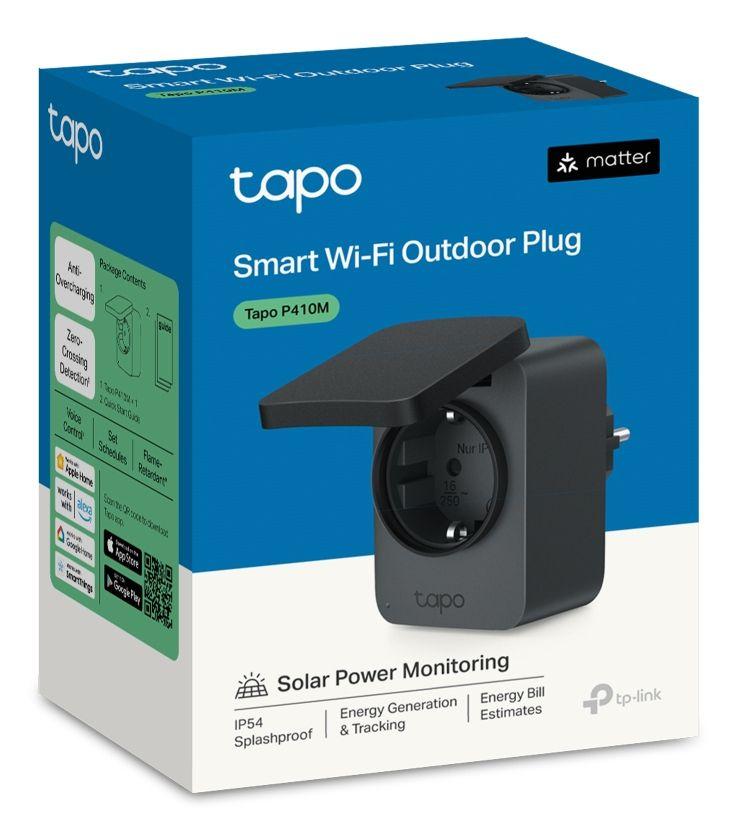Tomada Inteligente TP-LINK Tapo P410M (Preto), miniatura 4
