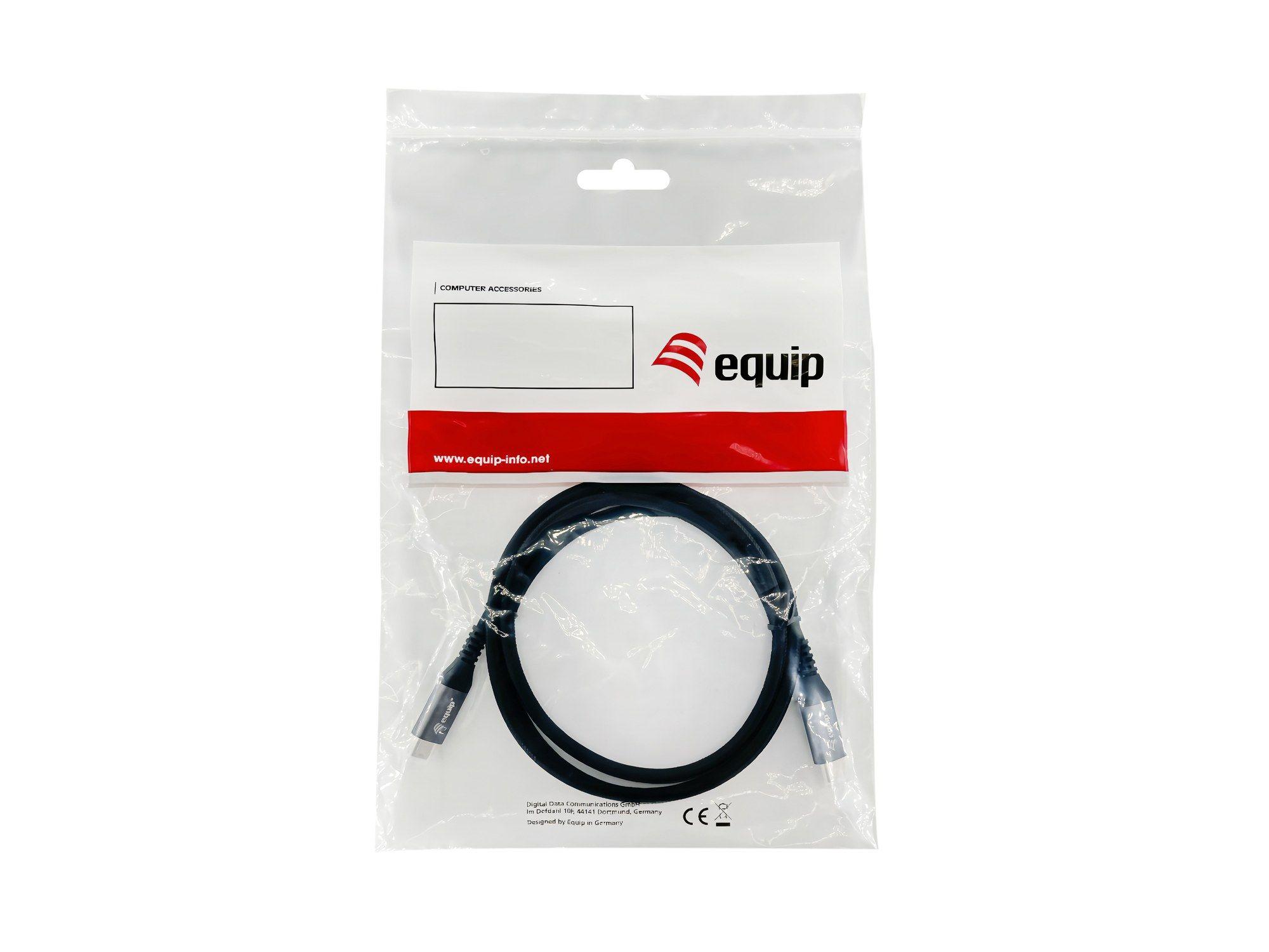 Cabo de Extensão USB-C EQUIP 128370 (0,5 m - USB C - Preto) — miniatura 5