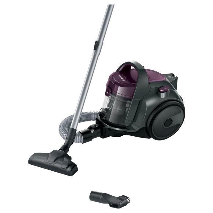 Aspirador Sem Saco BOSCH Serie 2 BGC05AAA1 (Altura 31,4 cm - 1,5 L - Sem saco - Preto)