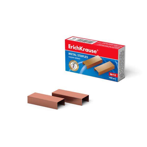 Agrafos ERICHKRAUSE 7139 Nº10 (Arame de aço galvanizado - Cobre)