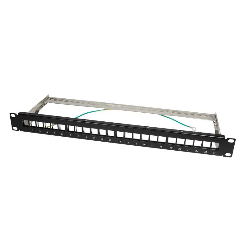 Painel de Patch LOGILINK NK4042 (Preto)