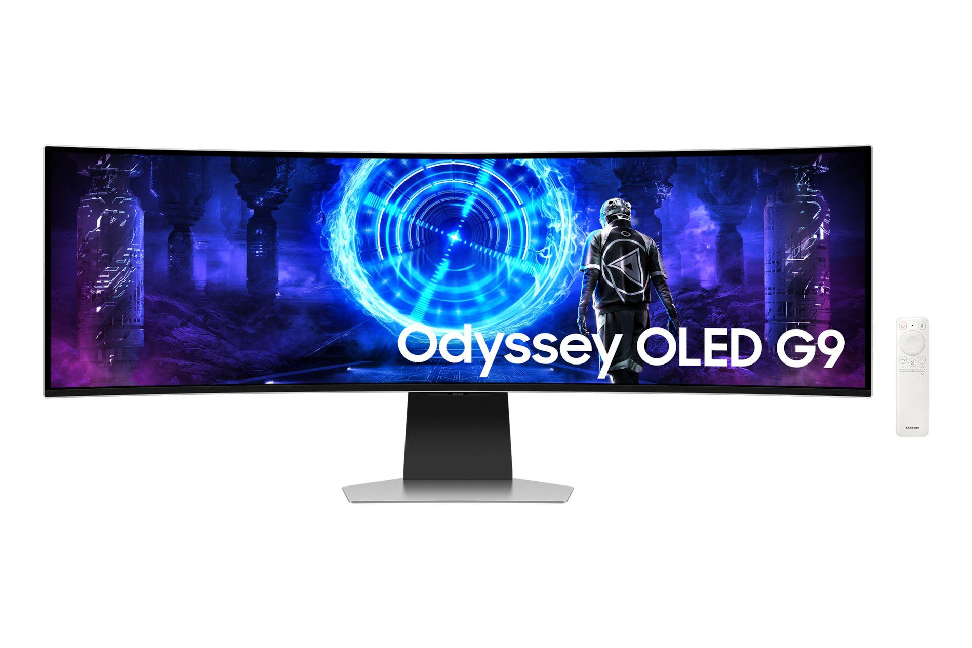 Monitor SAMSUNG Odyssey OLED G9 G95SD LS49DG954SUXEN (49" - OLED - 240 Hz - Prateado)