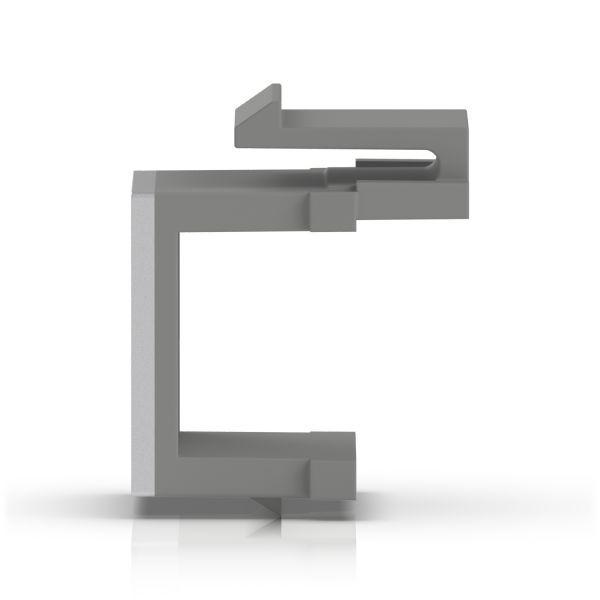 Inserções Keystone Cegas UBIQUITI UACC-KEYSTONE-BLANK-INSERT (Cinza) — miniatura 3