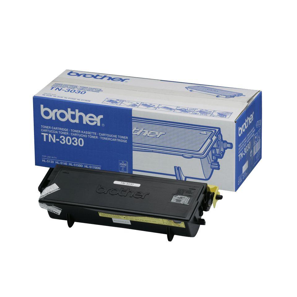 Toner BROTHER TN-3030 (3500 páginas - Preto)