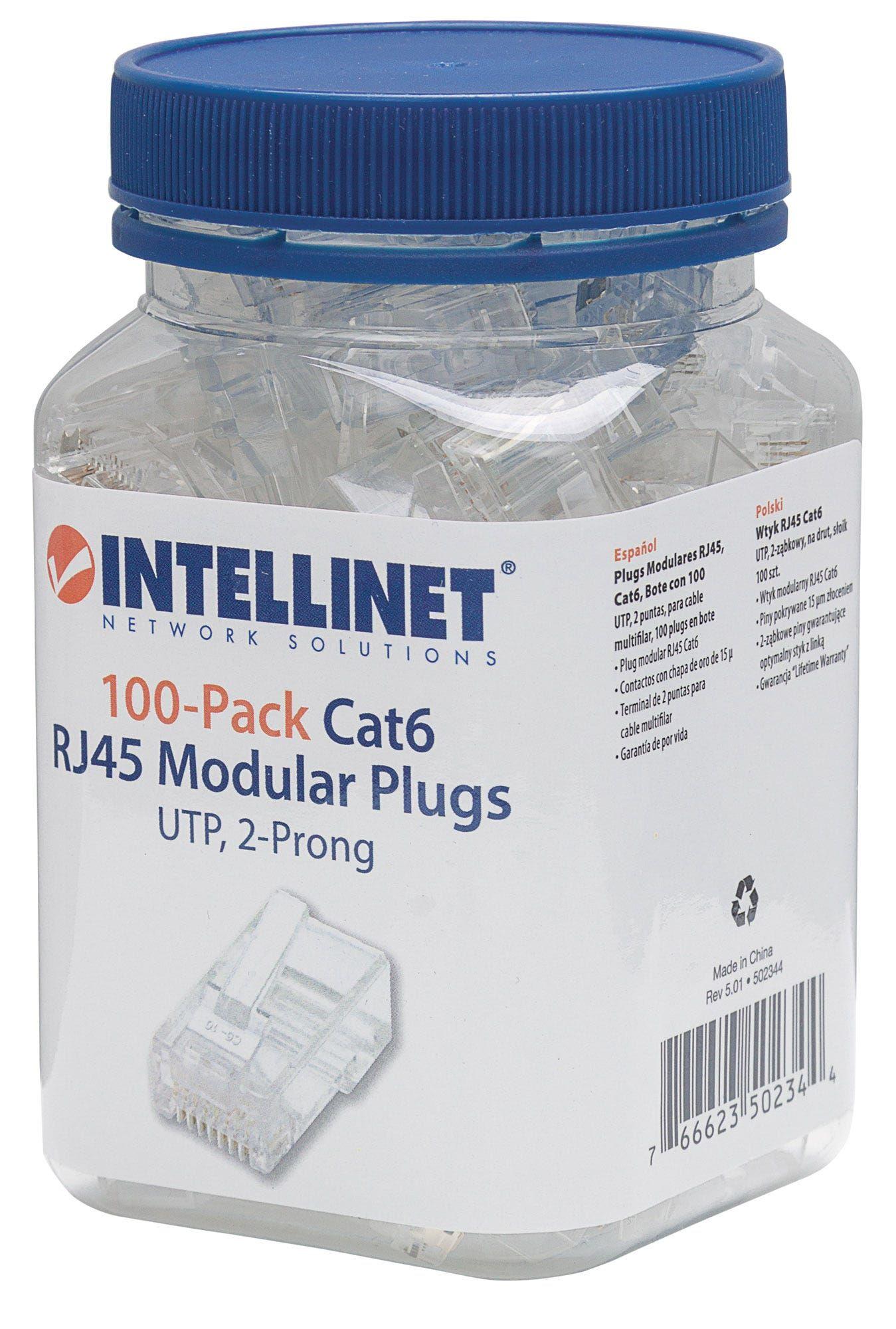 Ficha Modular RJ45 INTELLINET 502344 (Transparente) — miniatura 2