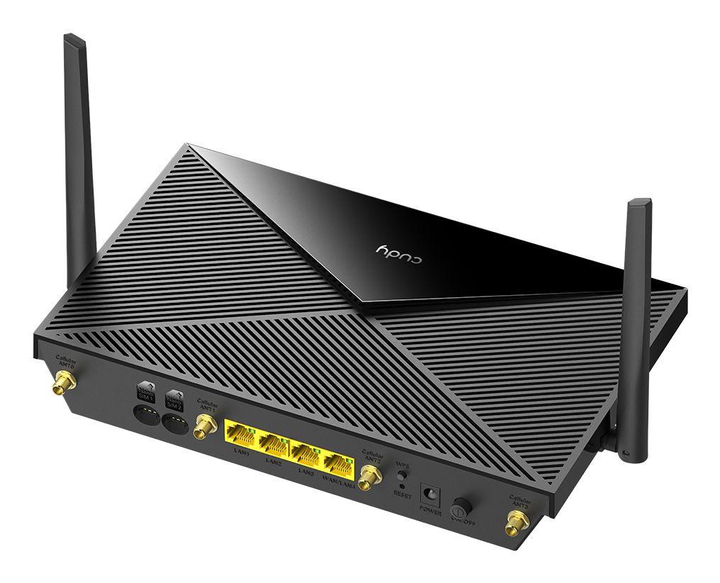 Router 5G CUDY P5 (Wi-Fi 6 - 2402 Mbit/s - Dual-band, 2,4 GHz / 5 GHz - Preto), miniatura 3