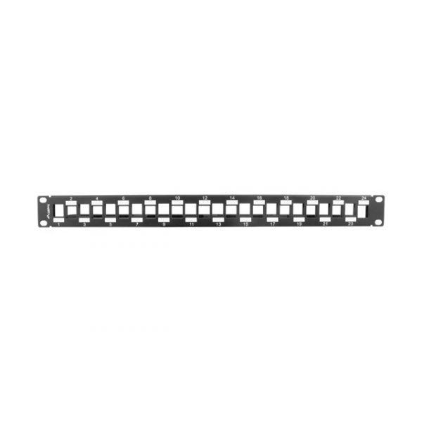 Painel de Ligações LANBERG PPKS-1224-B (1U - Preto), miniatura 2