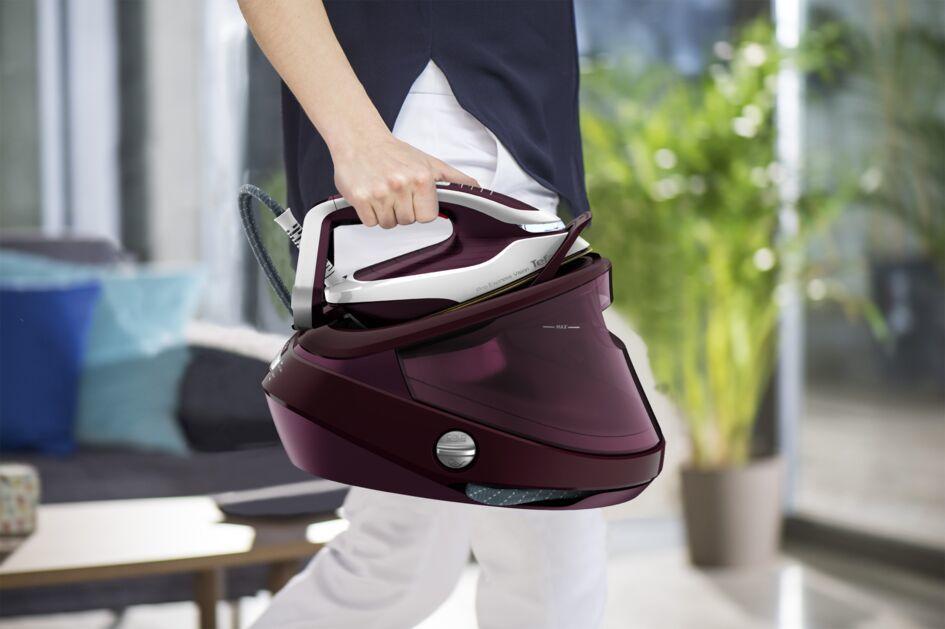 Centro de Engomar TEFAL Pro Express Vision GV9810E0 (3000 W - 1,1 l - 8,3 bar - Vermelho e Branco) — miniatura 13