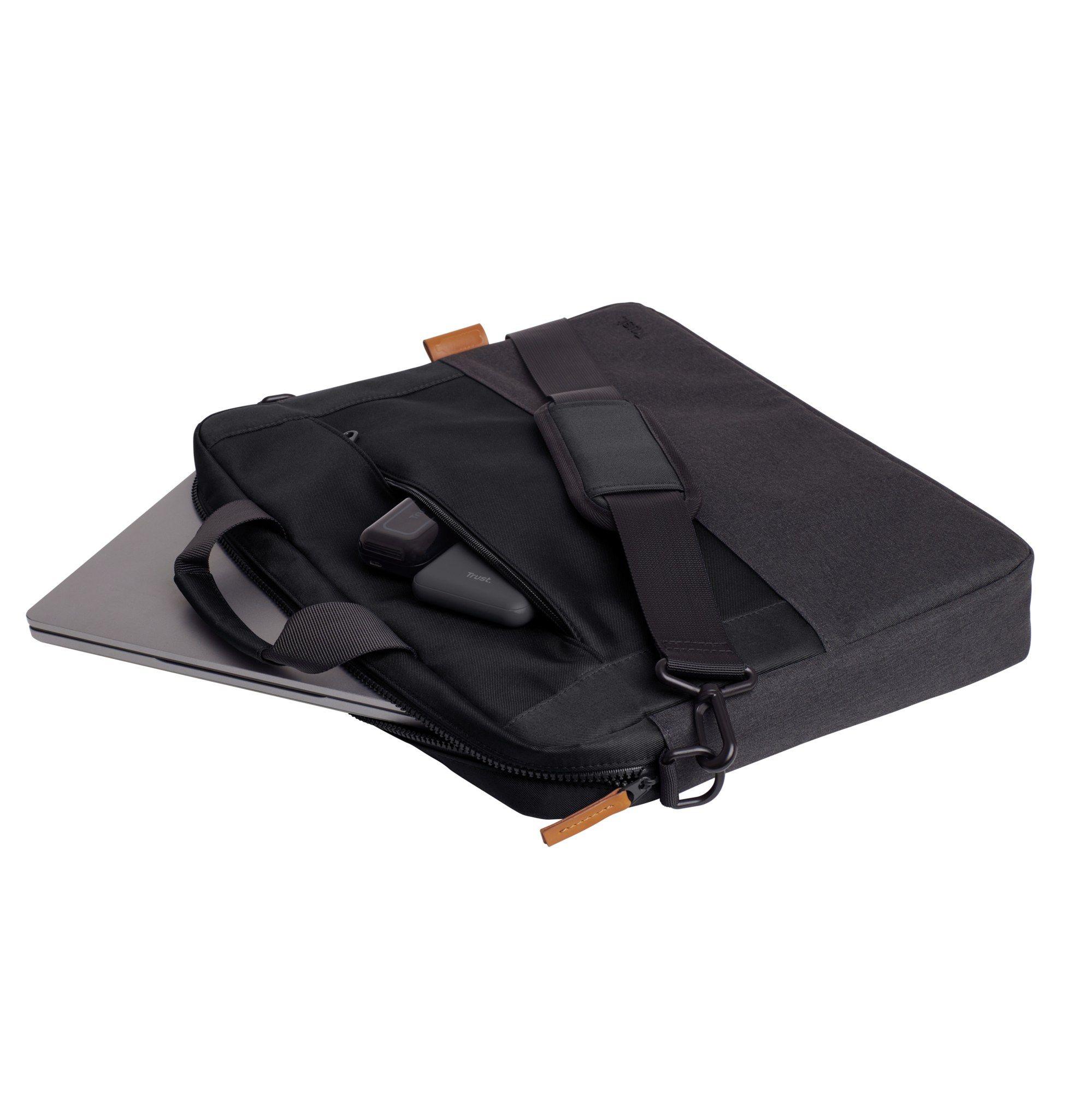 Mala para Portátil TRUST Lisboa 25246 (Até 16" - Preto) — miniatura 3