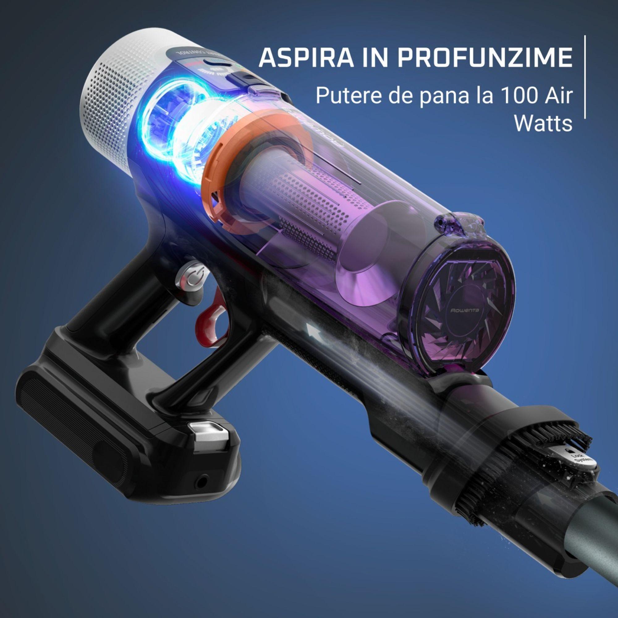 Aspirador Vertical ROWENTA X-Force Flex 9.60 RH2048WO (Preto) — miniatura 8