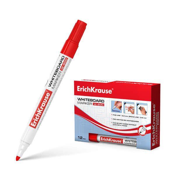 Marcador para Quadro Branco ERICHKRAUSE W-500 (Vermelho)