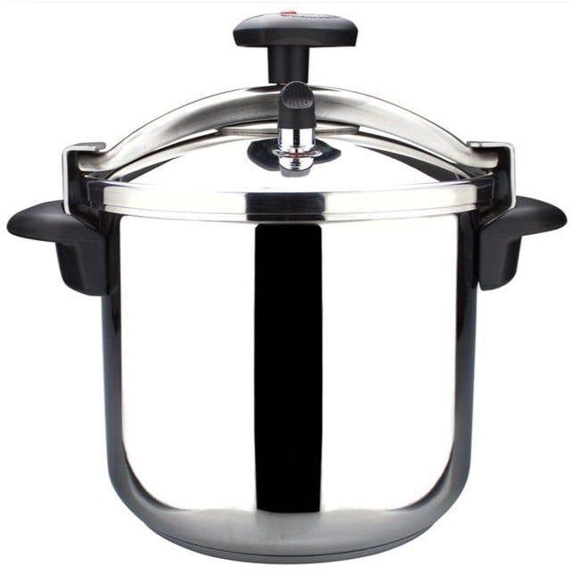 Panela de Pressão MAGEFESA STAR RECTA 8L (Preto e aço inoxidável)