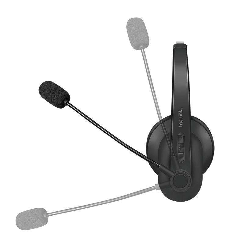 Headset LOGILINK BT0059 (Monofónico - Sem fios - Supra-aural - Preto), miniatura 3