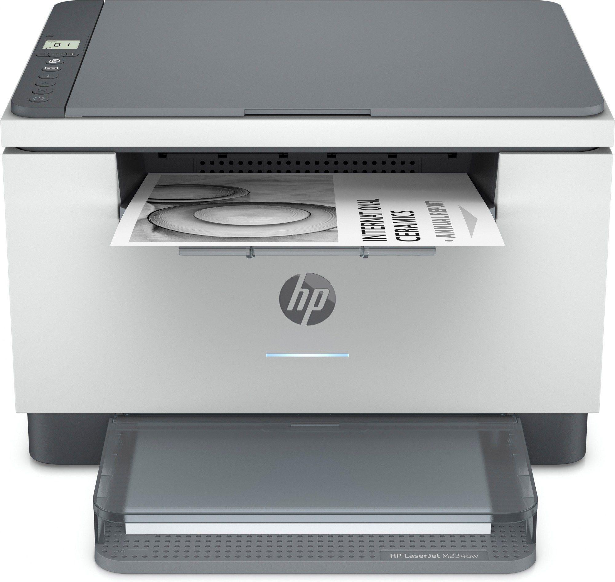 Impressora Multifunções HP LaserJet M234dw (A4 - Impressão a preto e branco - 150 folhas - Cinzento)