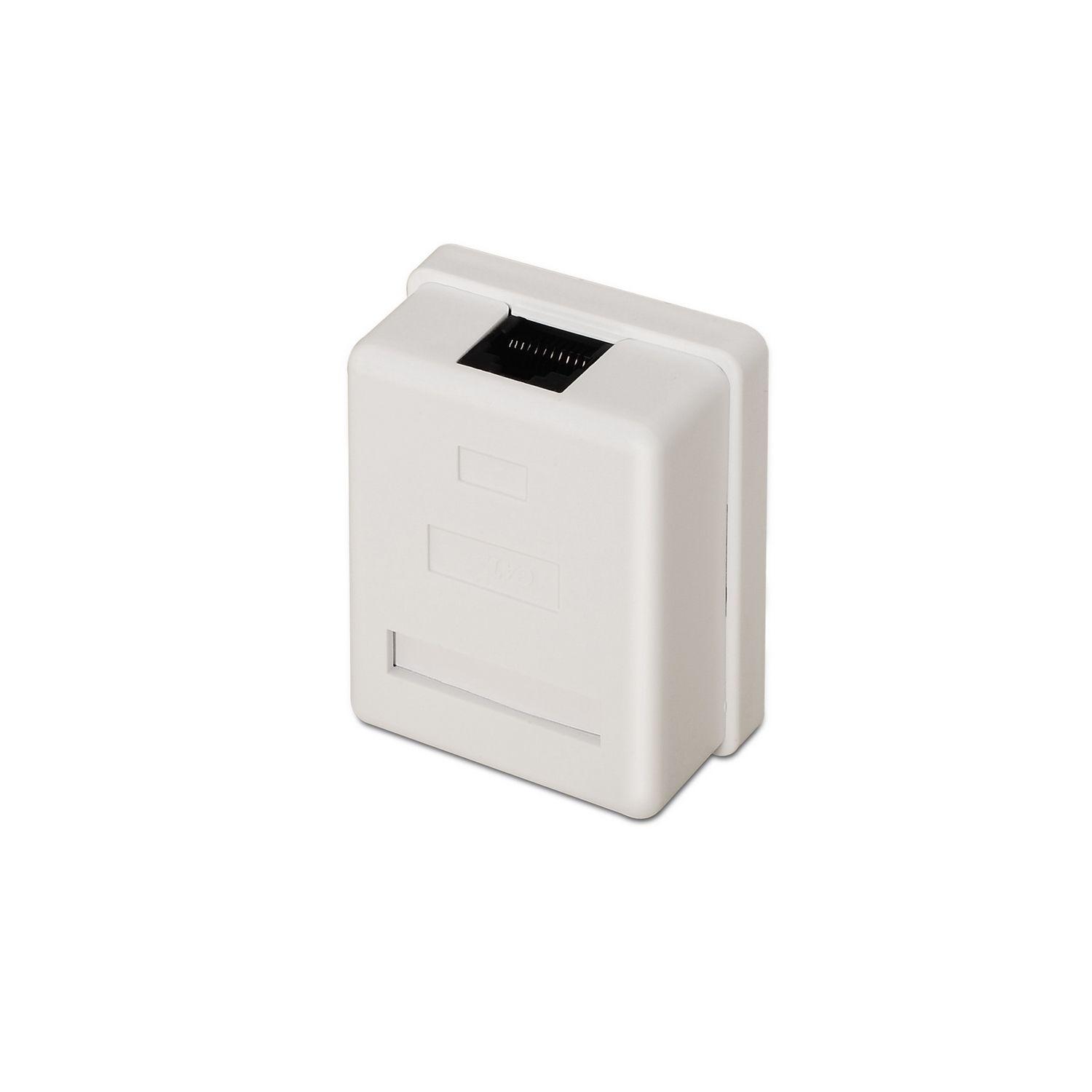 Roseta de Superfície RJ45 AISENS A139-0301 (Branco), miniatura 3