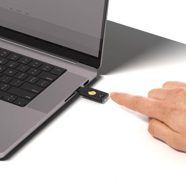 Chave de Segurança YUBICO YubiKey 5C NFC FIPS (USB-C - NFC - Prateado), miniatura 5