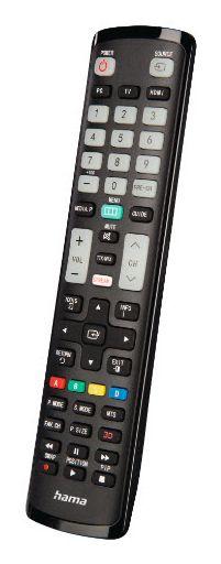 Comando à Distância para TV HAMA 00221060 (Infravermelhos sem fios - Preto)