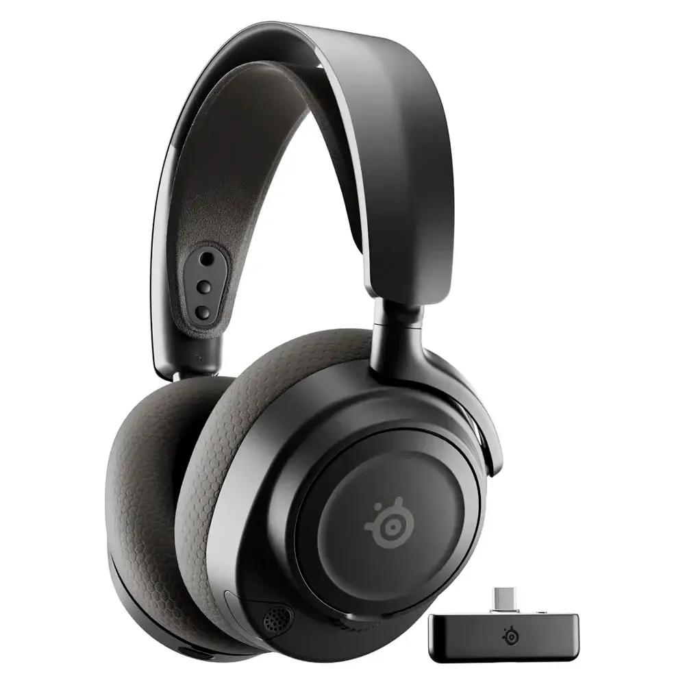 Headset Gaming STEELSERIES Arctis Nova 7X Wireless Gen 2 (Binaural - Sem fios, Bluetooth - Circum-aural - Preto) — miniatura 2