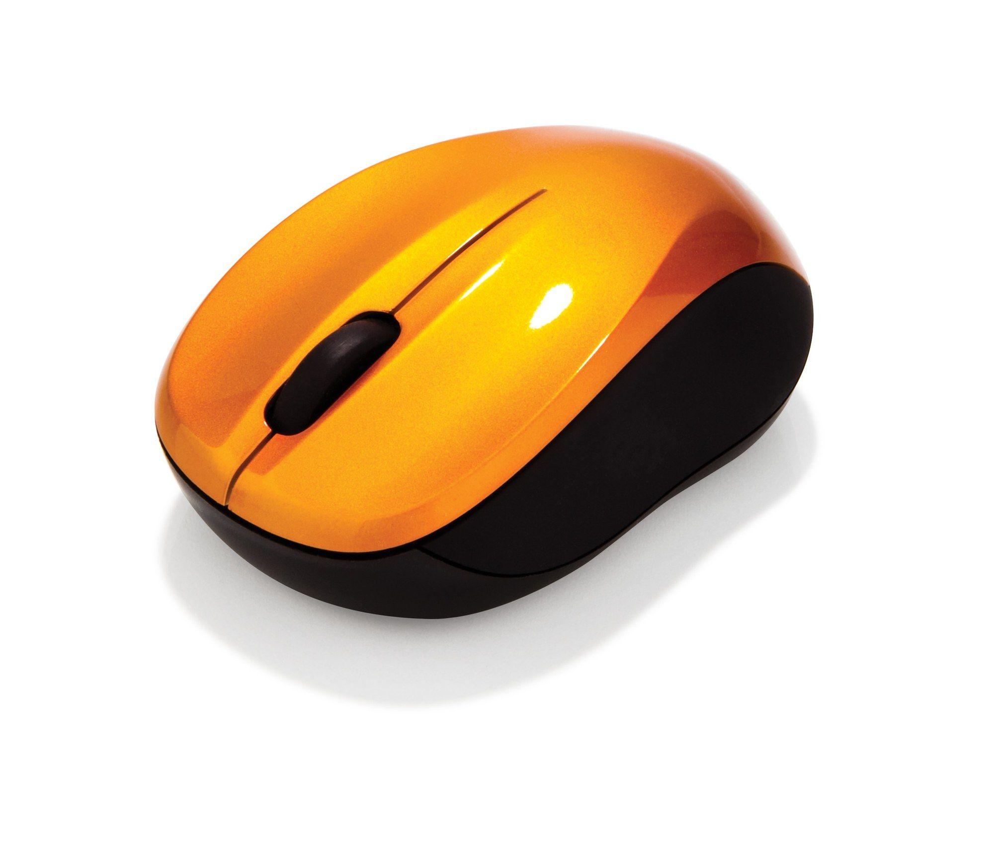 Rato VERBATIM Go Nano (Ambidestro - 1600 DPI - RF Wireless - Laranja), miniatura 3