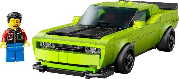 LEGO 77237 Speed Champions Carro Desportivo Dodge Challenger SRT Hellcat (9+ anos - 390 peças) — miniatura 2
