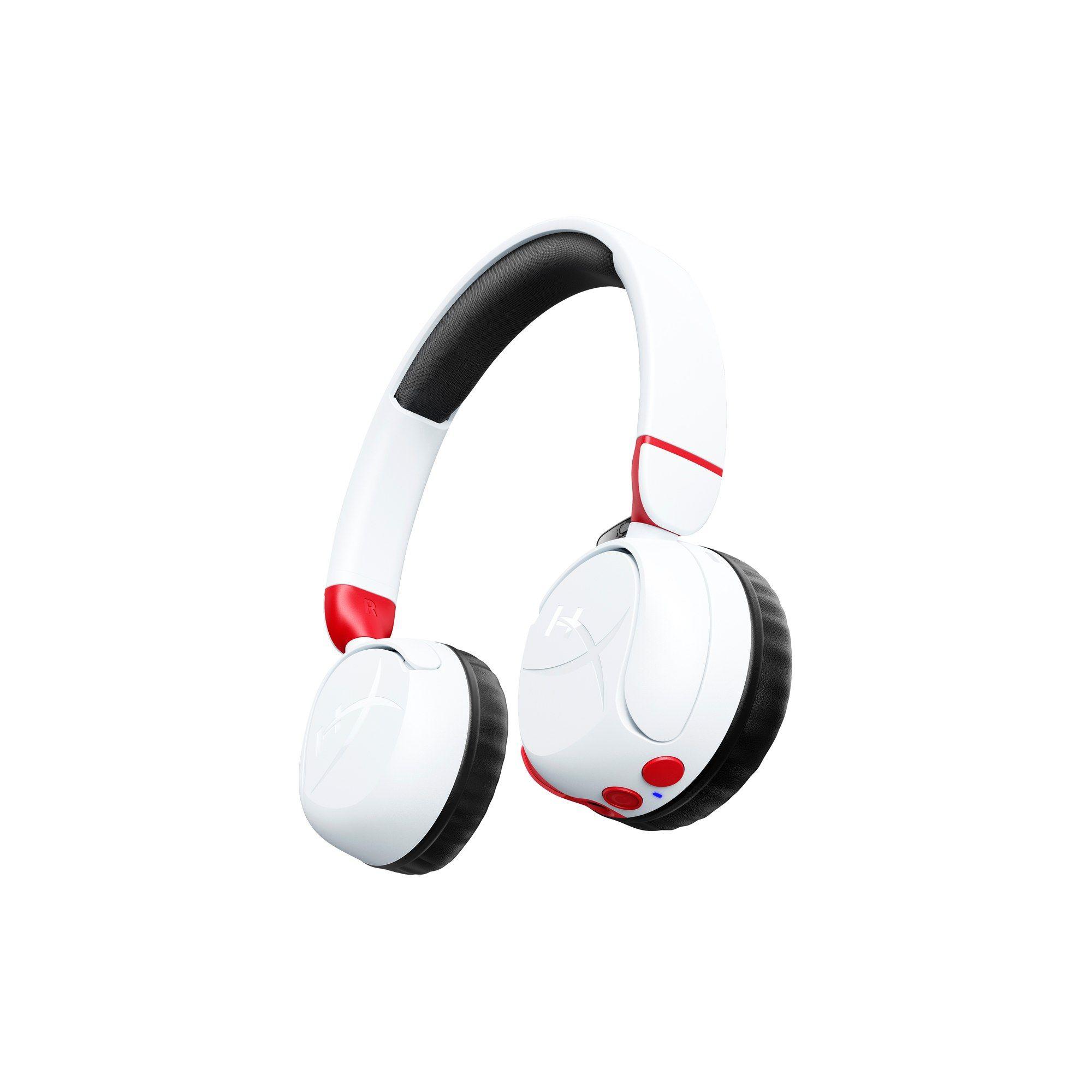 Headset Gaming HYPERX 7G8F2AA / Cloud Mini Wireless S (Binaural - Sem fios - Supra-aural - Branco) — miniatura 2
