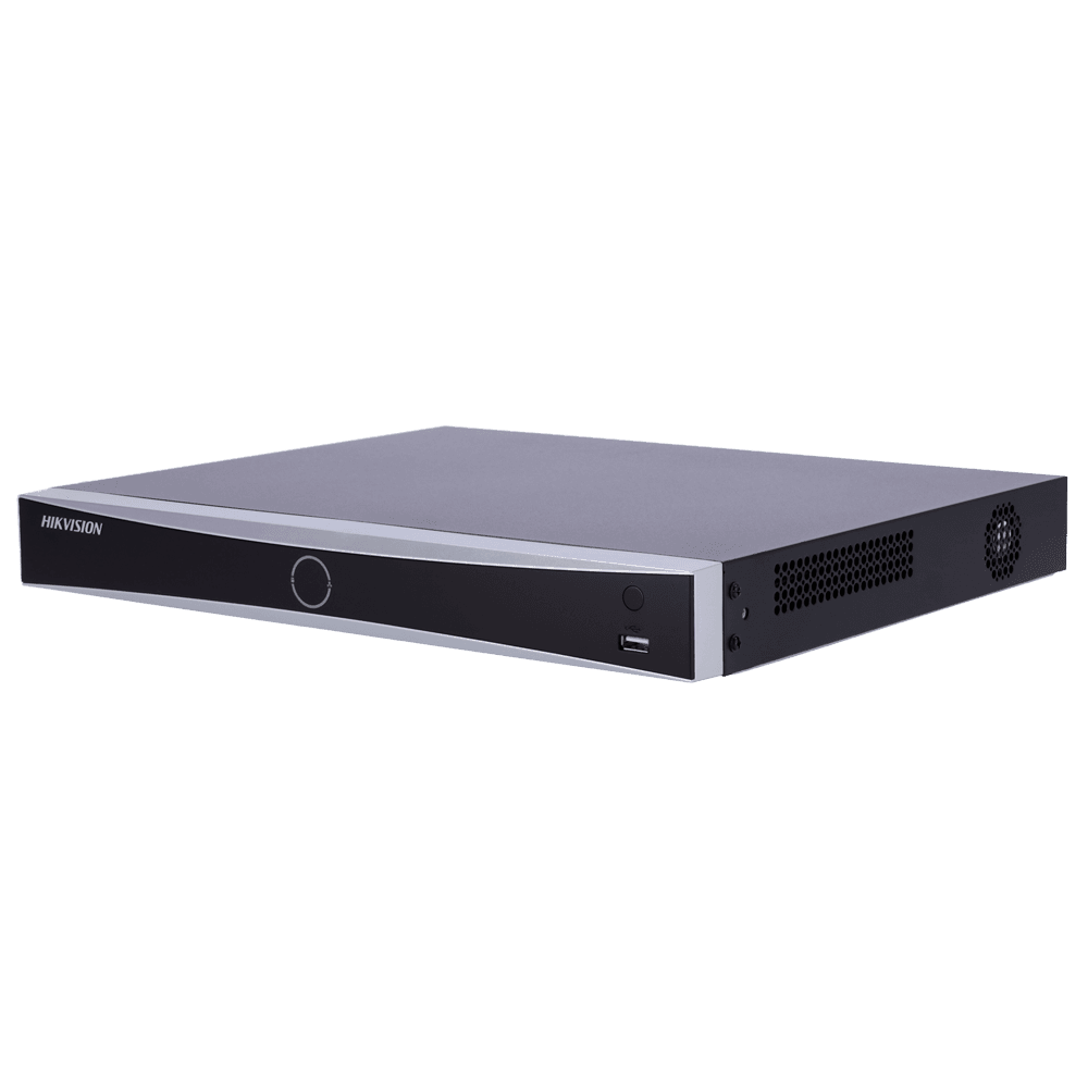 Gravador NVR HIKVISION DS-7616NXI-I2/16P/VPro (16 canais IP - 16 portas PoE - 192 Mbps - 2 discos rígidos)