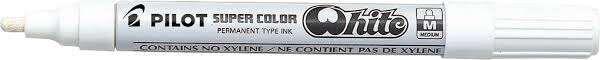 Marcador Permanente PILOT SC-M (Metal - Branco)