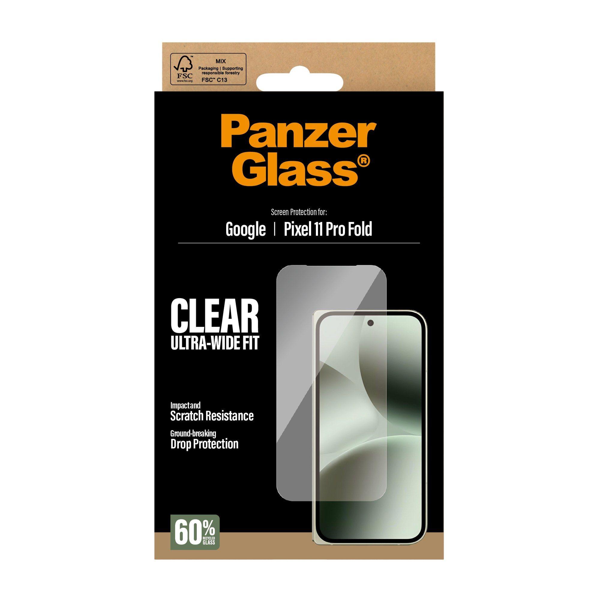 Película de Proteção de Ecrã PANZERGLASS Google Pixel 11 Pro Fold (Google - Transparente) — miniatura 3