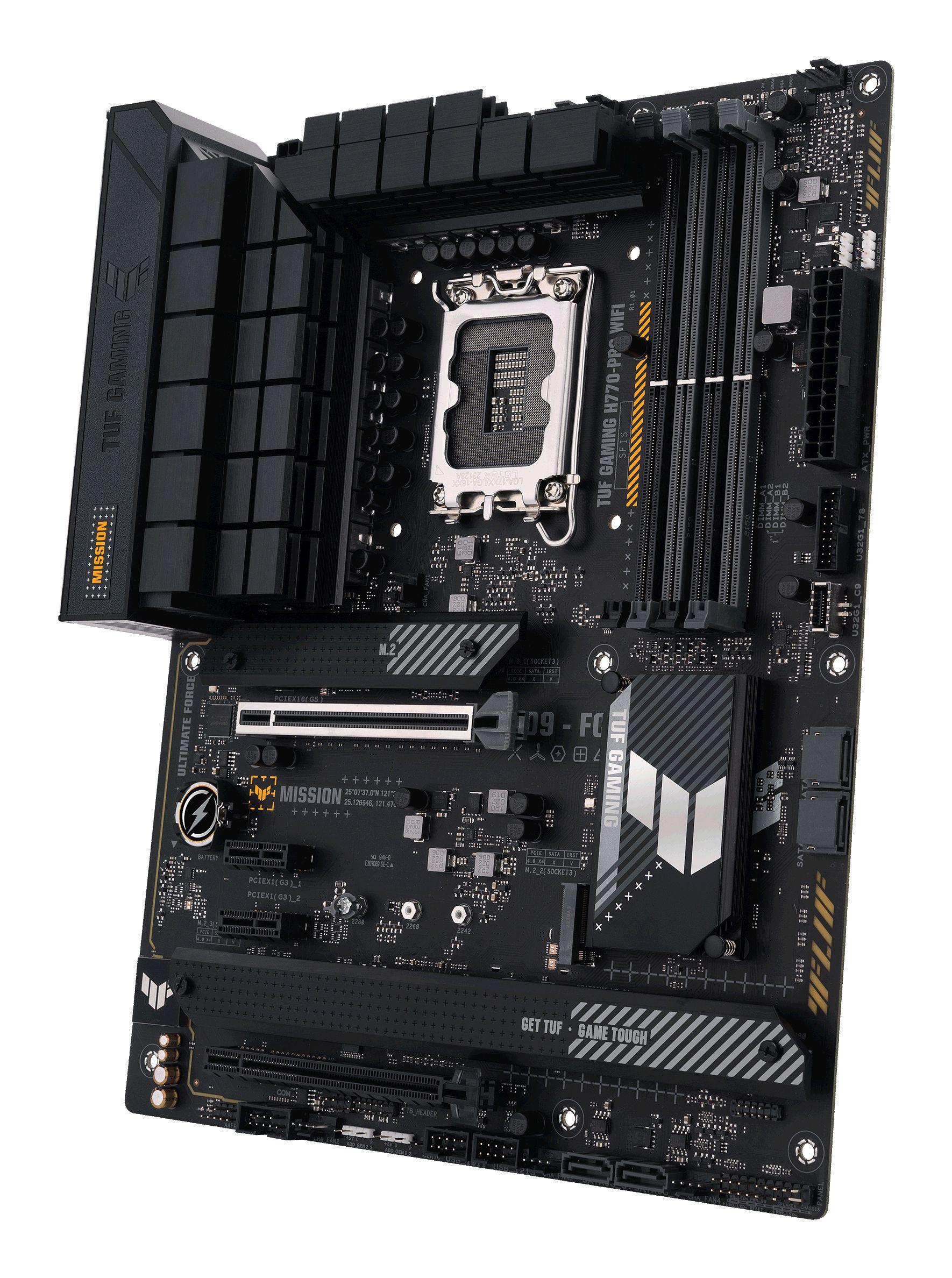 Motherboard ASUS TUF GAMING H770-PRO WIFI (LGA 1700 - ATX - Duplo canal), miniatura 3